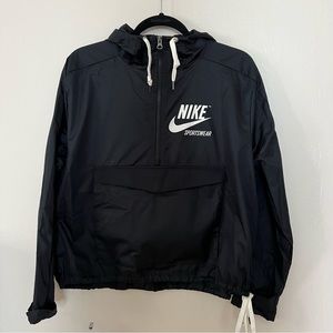 Used twice. Nike Windbreaker with Hood Size Medium